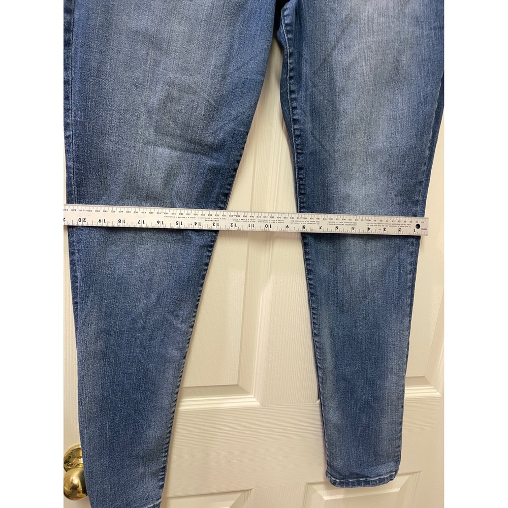 Kut from the Kloth Jeans Womens 16 Blue Stretch Straight Leg Denim - Picture 9 of 17